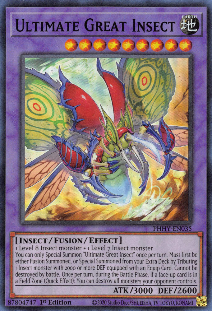 Ultimate Great Insect [PHHY-EN035] Super Rare | Exor Games Truro