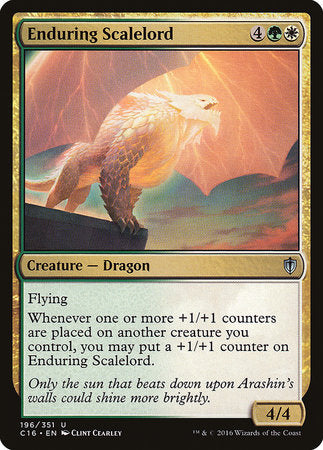 Enduring Scalelord [Commander 2016] | Exor Games Truro