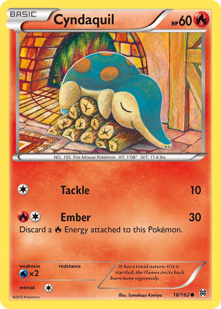 Cyndaquil (18/162) [XY: BREAKthrough] | Exor Games Truro