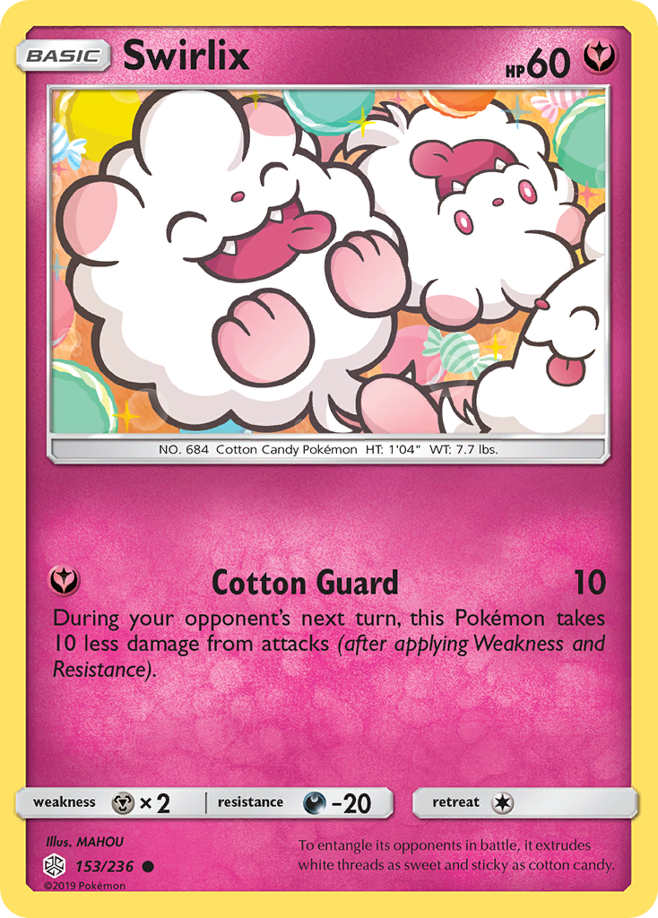 Swirlix (153/236) [Sun & Moon: Cosmic Eclipse] | Exor Games Truro