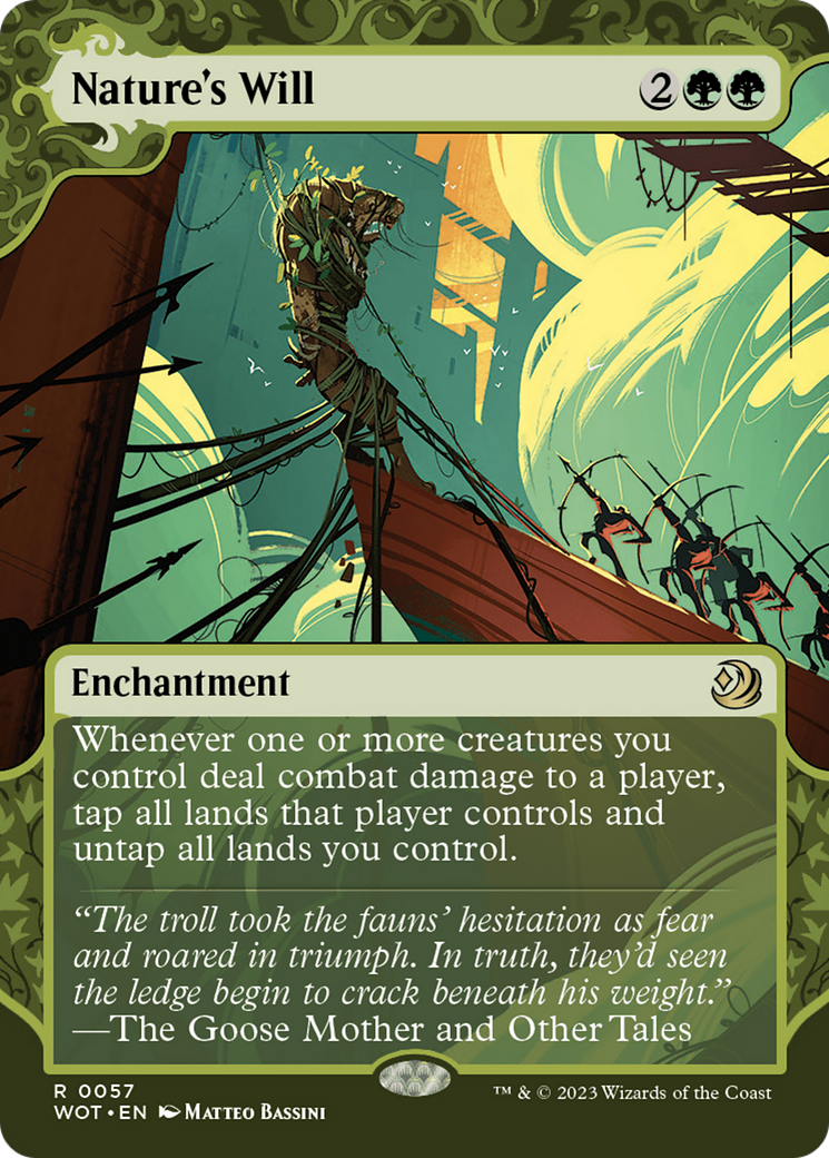 Nature's Will [Wilds of Eldraine: Enchanting Tales] | Exor Games Truro