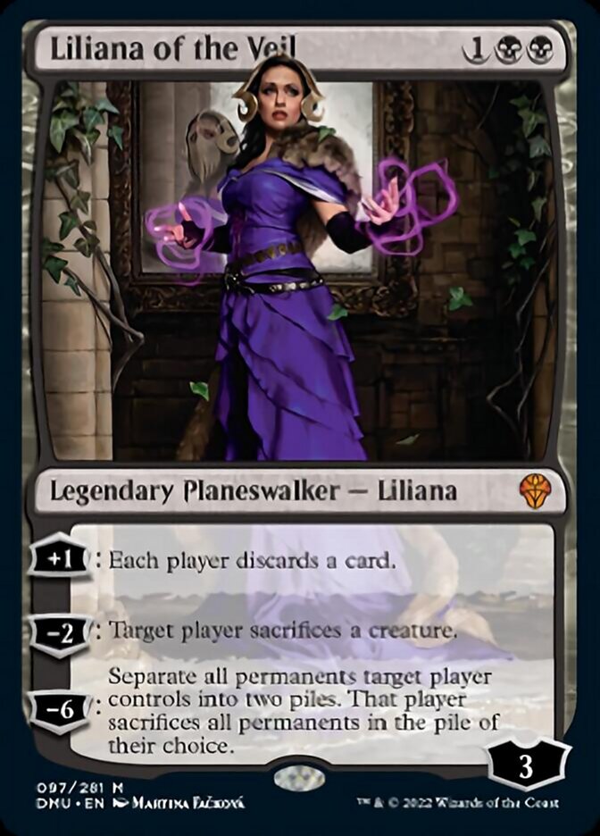 Liliana of the Veil [Dominaria United] | Exor Games Truro