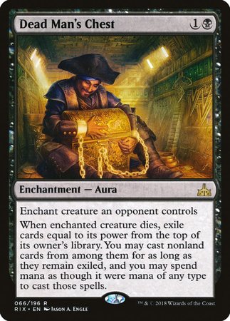 Dead Man's Chest [Rivals of Ixalan] | Exor Games Truro