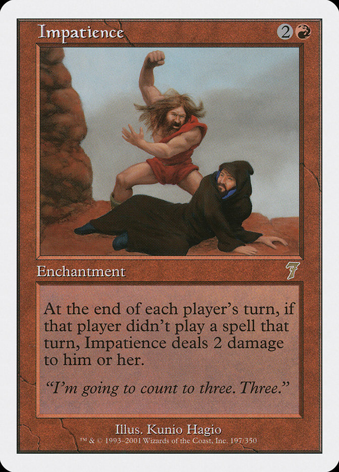 Impatience [Seventh Edition] | Exor Games Truro