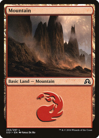 Mountain (292) [Shadows over Innistrad] | Exor Games Truro