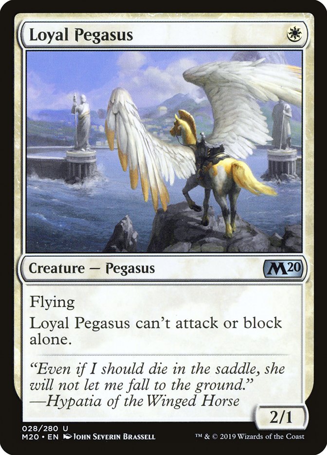 Loyal Pegasus [Core Set 2020] | Exor Games Truro