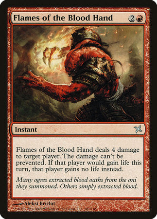Flames of the Blood Hand [Betrayers of Kamigawa] | Exor Games Truro