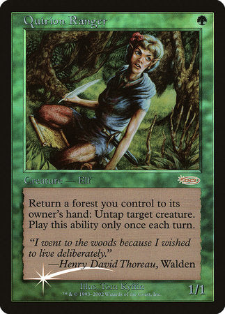 Quirion Ranger [Friday Night Magic 2001] | Exor Games Truro