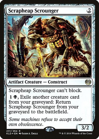 Scrapheap Scrounger [Kaladesh Promos] | Exor Games Truro