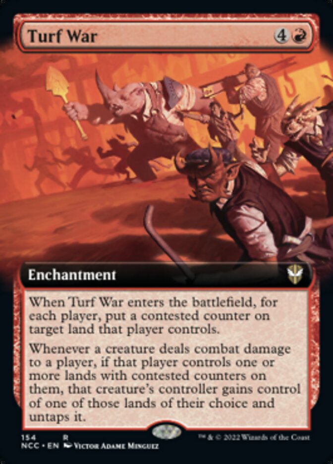Turf War (Extended Art) [Streets of New Capenna Commander] | Exor Games Truro