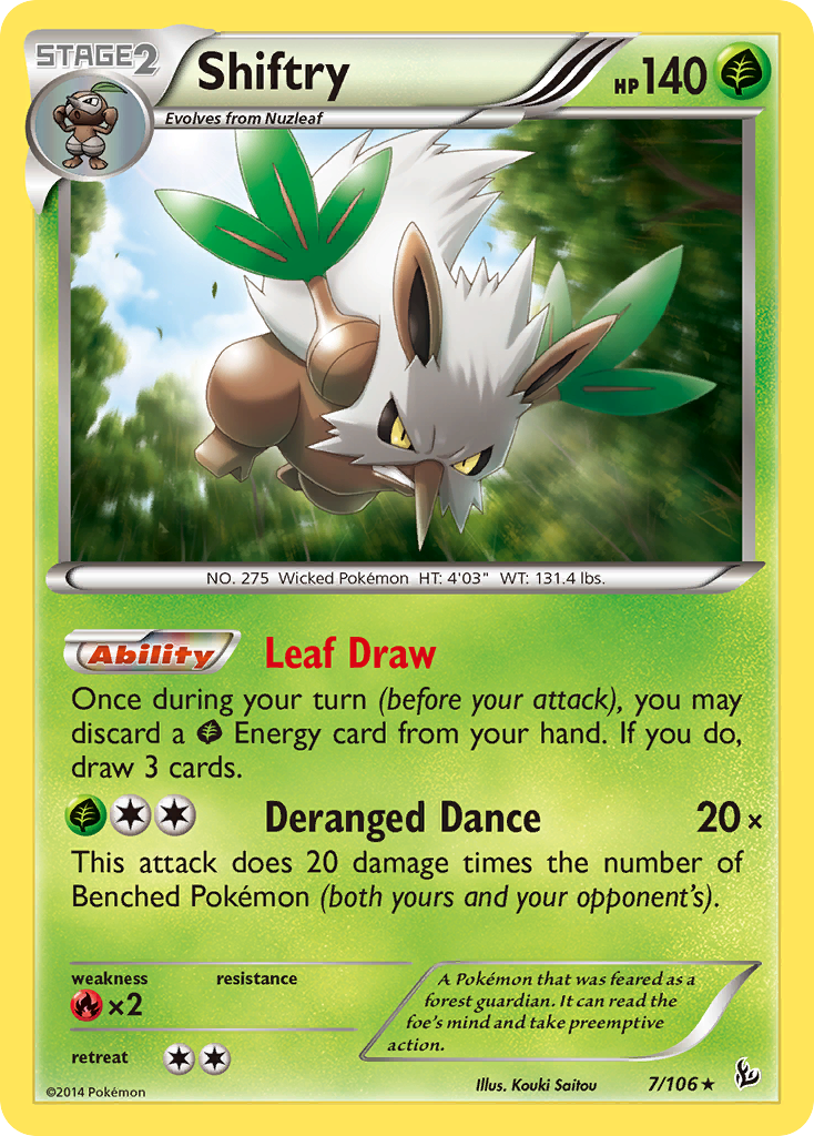 Shiftry (7/106) [XY: Flashfire] | Exor Games Truro