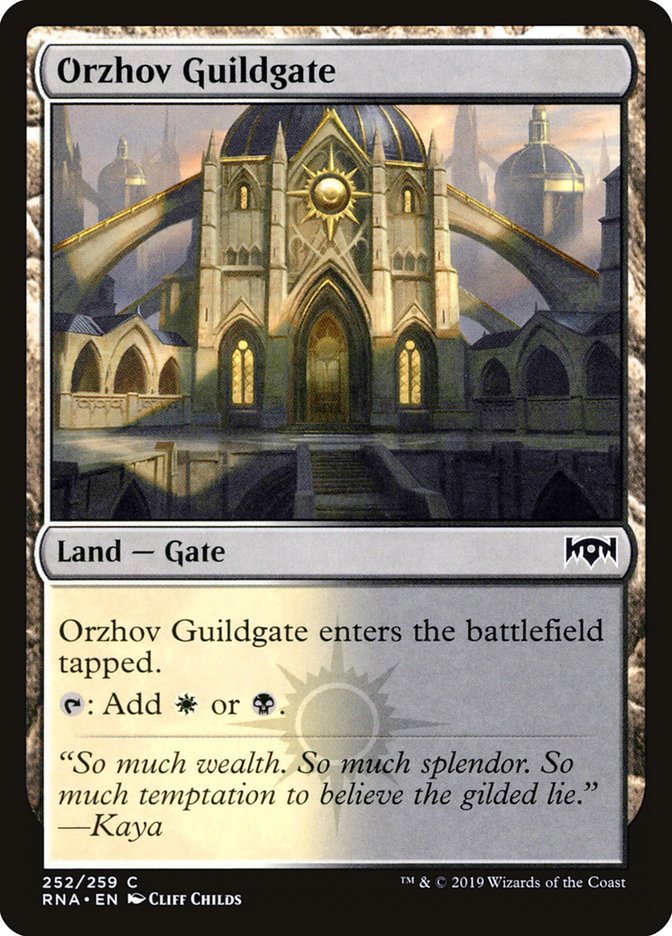 Orzhov Guildgate (252/259) [Ravnica Allegiance] | Exor Games Truro