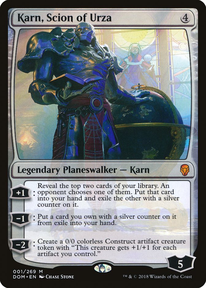 Karn, Scion of Urza [Dominaria] | Exor Games Truro