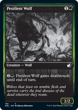 Pestilent Wolf [Innistrad: Double Feature] | Exor Games Truro