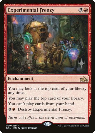 Experimental Frenzy [Guilds of Ravnica Promos] | Exor Games Truro