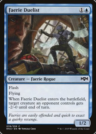 Faerie Duelist [Ravnica Allegiance] | Exor Games Truro