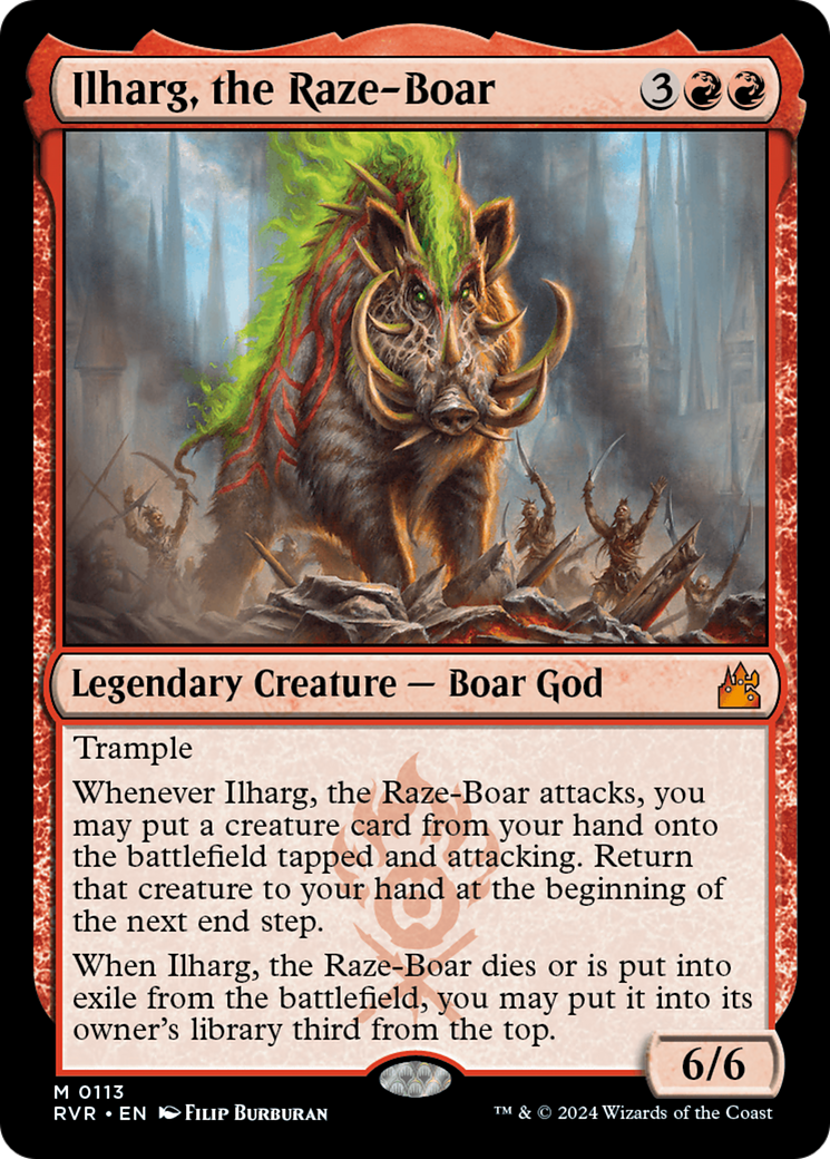 Ilharg, the Raze-Boar [Ravnica Remastered] | Exor Games Truro