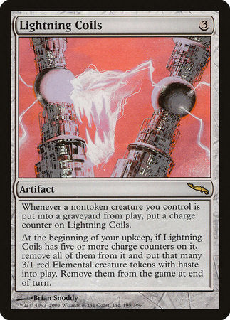 Lightning Coils [Mirrodin] | Exor Games Truro