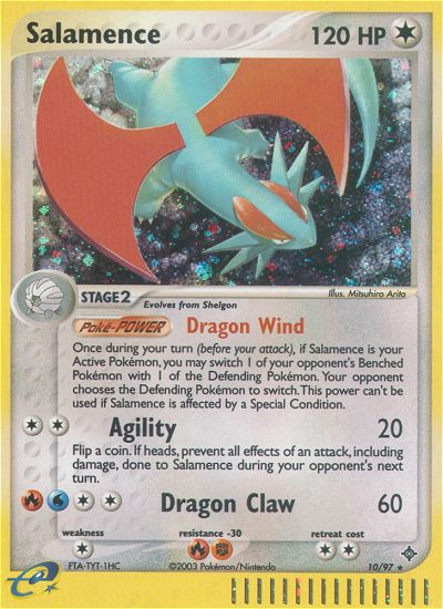 Salamence (10/97) [EX: Dragon] | Exor Games Truro