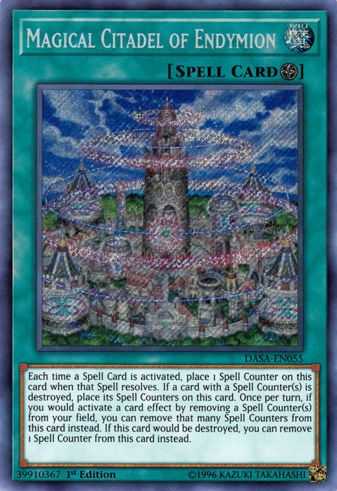 Magical Citadel of Endymion [DASA-EN055] Secret Rare | Exor Games Truro