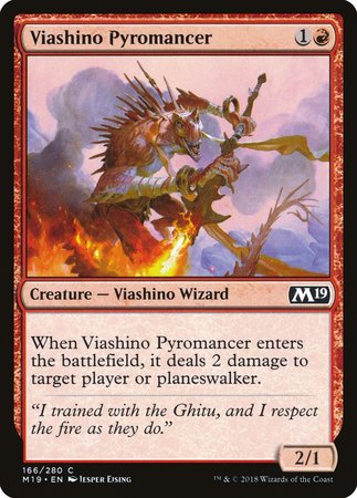 Viashino Pyromancer [Core Set 2019] | Exor Games Truro