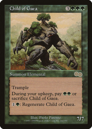Child of Gaea [Urza's Saga] | Exor Games Truro