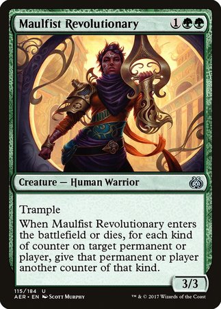 Maulfist Revolutionary [Aether Revolt] | Exor Games Truro