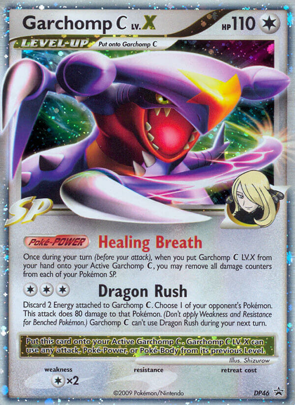 Garchomp C LV.X (DP46) [Diamond & Pearl: Black Star Promos] | Exor Games Truro