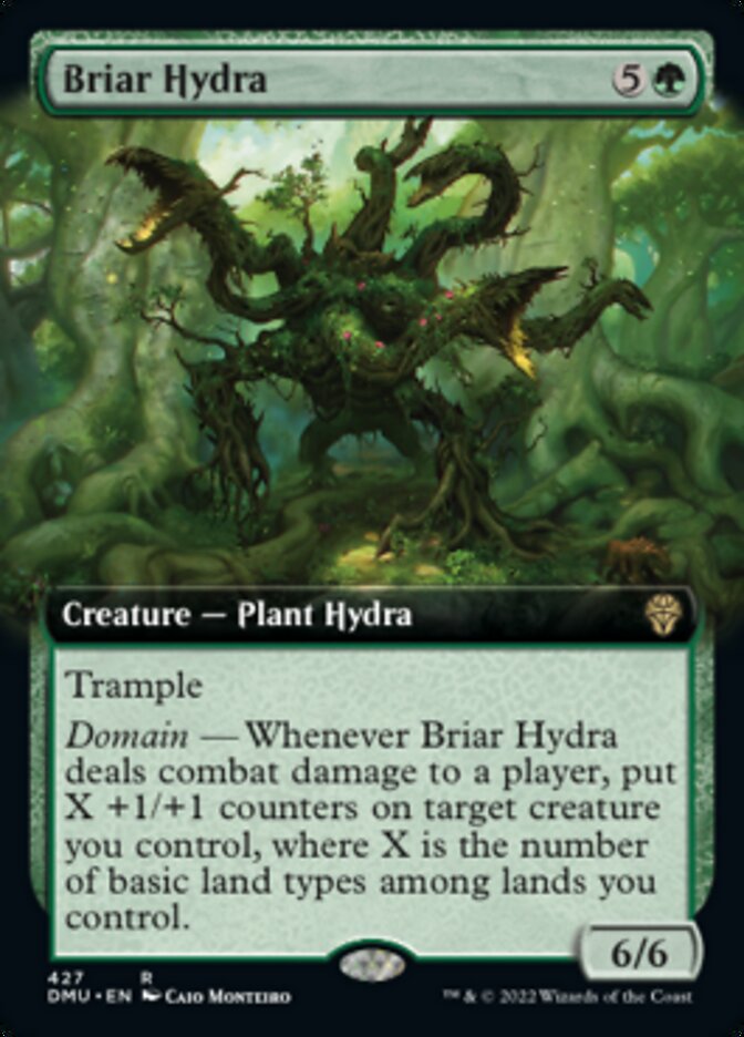 Briar Hydra (Extended Art) [Dominaria United] | Exor Games Truro