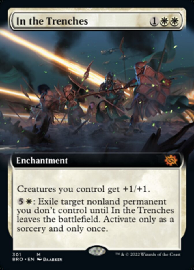 In the Trenches (Extended Art) [The Brothers' War] | Exor Games Truro