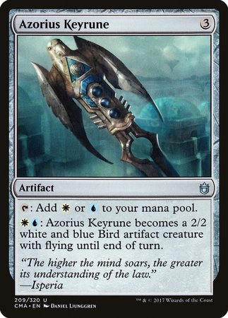 Azorius Keyrune [Commander Anthology] | Exor Games Truro