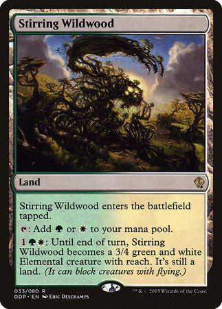 Stirring Wildwood [Duel Decks: Zendikar vs. Eldrazi] | Exor Games Truro