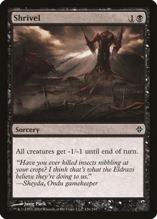 Shrivel [Rise of the Eldrazi] | Exor Games Truro