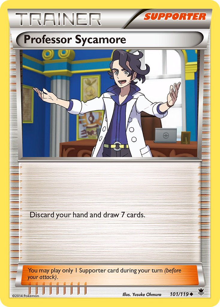 Professor Sycamore (101/119) [XY: Phantom Forces] | Exor Games Truro