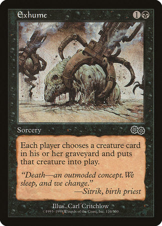 Exhume [Urza's Saga] | Exor Games Truro