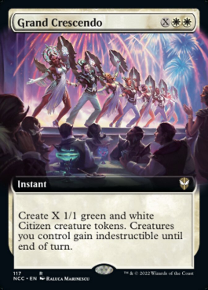 Grand Crescendo (Extended Art) [Streets of New Capenna Commander] | Exor Games Truro