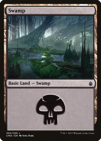 Swamp (302) [Commander Anthology] | Exor Games Truro