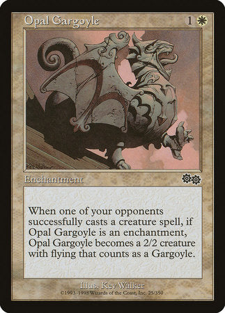 Opal Gargoyle [Urza's Saga] | Exor Games Truro