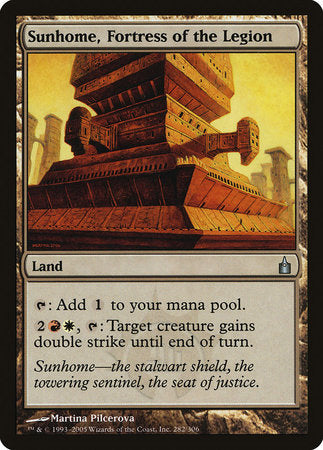 Sunhome, Fortress of the Legion [Ravnica: City of Guilds] | Exor Games Truro