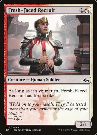 Fresh-Faced Recruit [Guilds of Ravnica] | Exor Games Truro