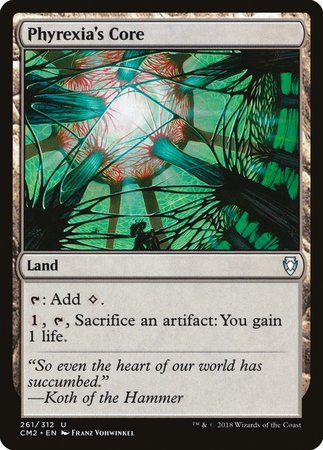 Phyrexia's Core [Commander Anthology Volume II] | Exor Games Truro