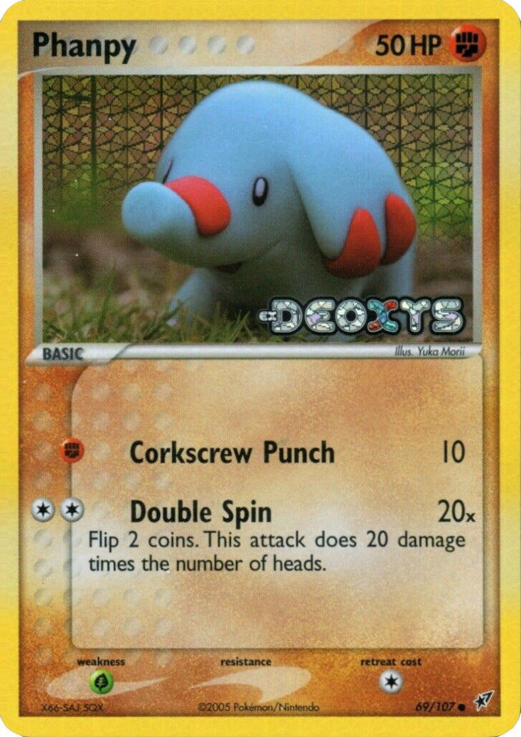 Phanpy (69/107) (Stamped) [EX: Deoxys] | Exor Games Truro
