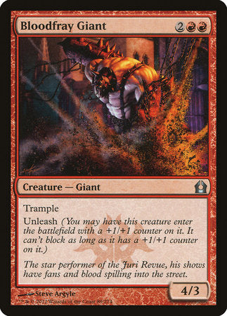 Bloodfray Giant [Return to Ravnica] | Exor Games Truro