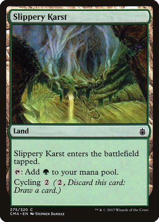 Slippery Karst [Commander Anthology] | Exor Games Truro