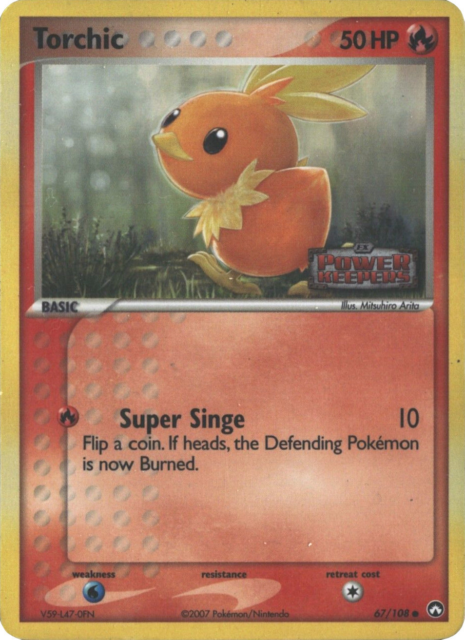 Torchic (67/108) (Stamped) [EX: Power Keepers] | Exor Games Truro