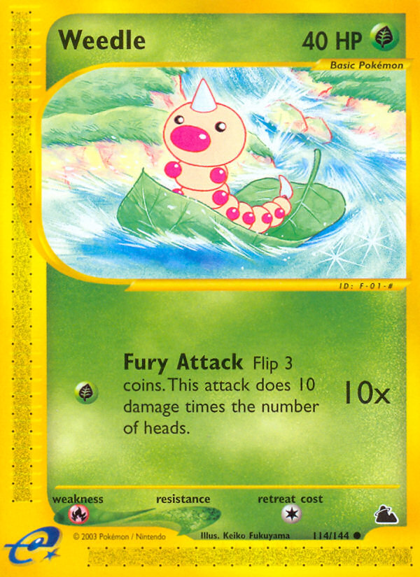Weedle (114/144) [Skyridge] | Exor Games Truro