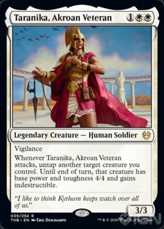 Taranika, Akroan Veteran [Theros Beyond Death] | Exor Games Truro