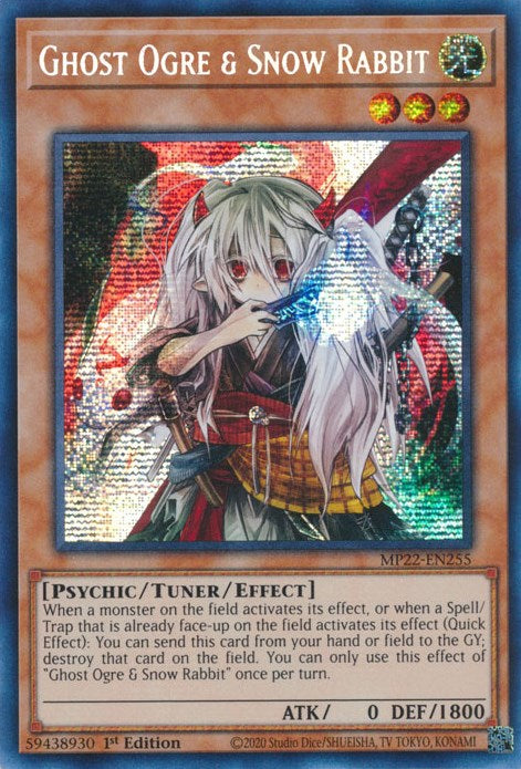 Ghost Ogre & Snow Rabbit [MP22-EN255] Prismatic Secret Rare | Exor Games Truro