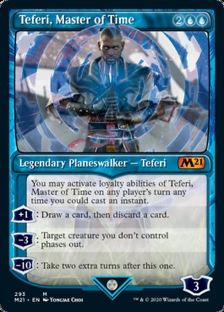 Teferi, Master of Time (Showcase) (293) [Core Set 2021] | Exor Games Truro