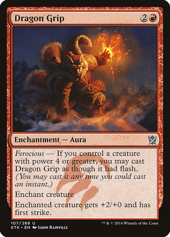 Dragon Grip [Khans of Tarkir] | Exor Games Truro
